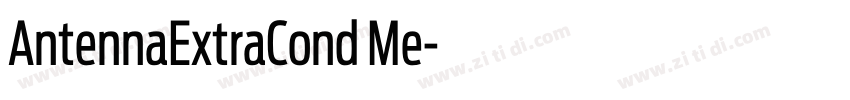 AntennaExtraCond Me字体转换